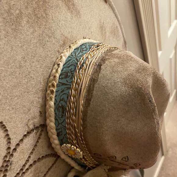 Custom Design Burnt Flat Brim - Picture 2 of 3